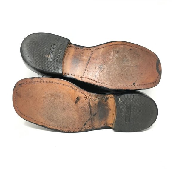 Mezlan Oxfords Shoes Size 8 Black Full Lizard